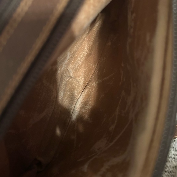 Vintage Brown Gucci Plus Crossbody Bag - Picture 9 of 11